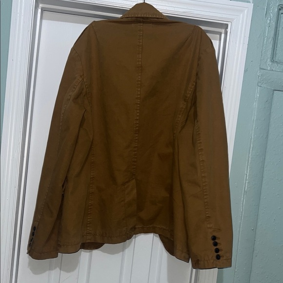 Kenneth Cole Reaction Men's Brown Military Jacket - Picture 5 of 7